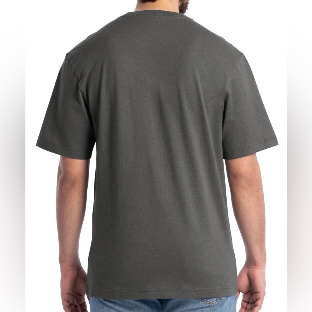 Wrangler Workwear Men's Short Sleeve Pocket T-Shirt, Charcoal Grey, Size 2XL - Picture 4 of 4